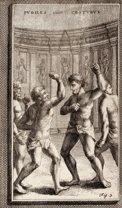 Framed Print : ROMANS BOXING Framed Print : ROMANS BOXING