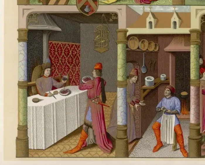 Framed Print : Romans Eating at Home Framed Print : Romans Eating at Home
