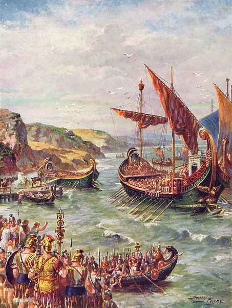 Romans Leave England