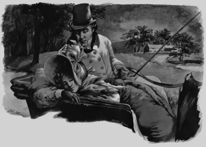 Framed Print : Romantic 19th Century Couple Framed Print : Romantic 19th Century Couple