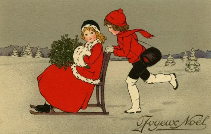 Framed Print : Romantic couple & ice carriage Framed Print : Romantic couple & ice carriage