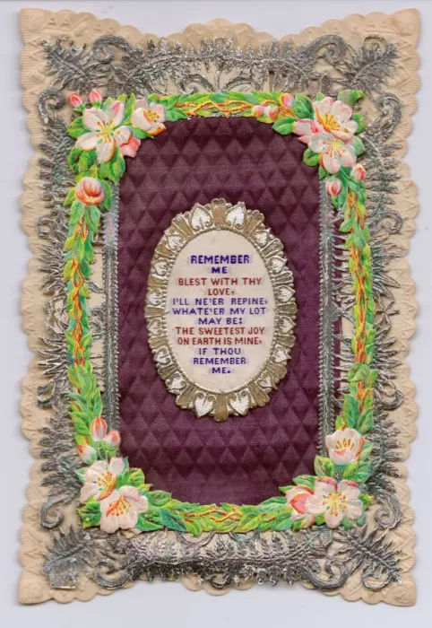 Framed Print : Romantic paper lace card - Remember Me Framed Print : Romantic paper lace card - Remember Me