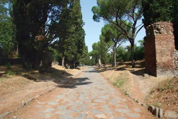 Framed Print : Rome. The Appian Way Framed Print : Rome. The Appian Way