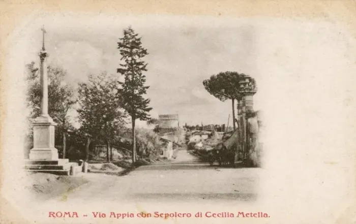 Framed Print : Rome - Appian Way and Tomb of Caecilia Metella Framed Print : Rome - Appian Way and Tomb of Caecilia Metella