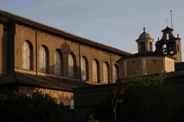 Framed Print : Rome. Basilica of Saint Sabina. Exterior Framed Print : Rome. Basilica of Saint Sabina. Exterior