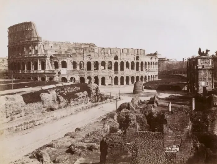 Framed Print : Rome / Colosseum C1890 Framed Print : Rome / Colosseum C1890