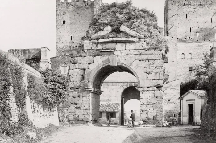 Framed Print : Rome, entrance to the catacombs of St Sebastian Framed Print : Rome, entrance to the catacombs of St Sebastian