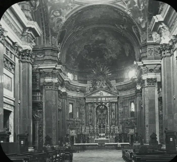 Framed Print : Rome, Italy - Church of the Jesuits, Interior Framed Print : Rome, Italy - Church of the Jesuits, Interior