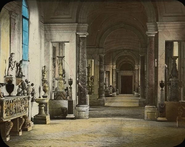Rome, Italy - Gallery of Vases and Candelabras, Vatican