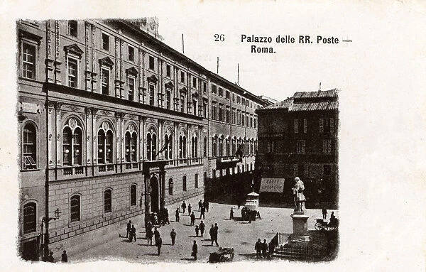 Rome, Italy - Palazzo delle Poste e Telegrafi