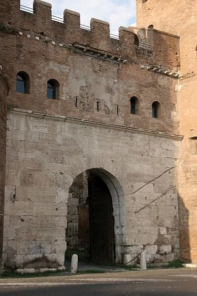 Rome. Italy. Porta San Paolo
