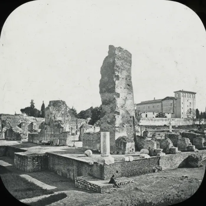 Framed Print : Rome, Italy - Ruins on the Palatine Hill Framed Print : Rome, Italy - Ruins on the Palatine Hill