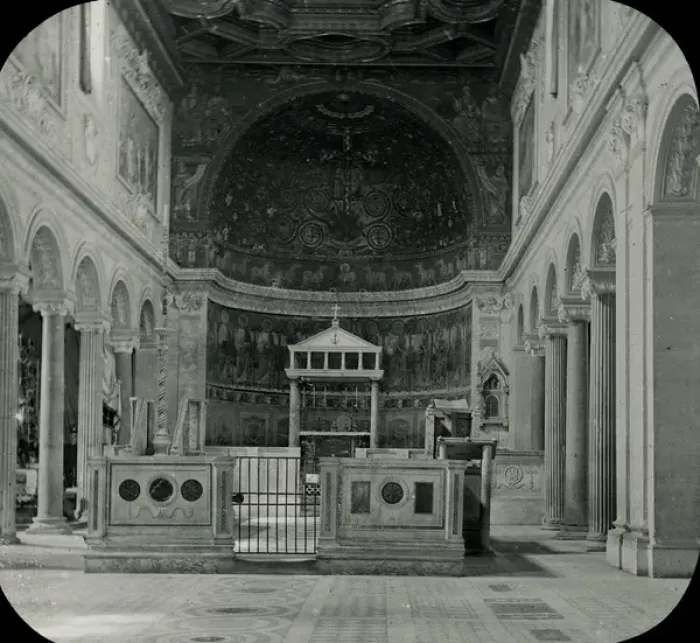 Framed Print : Rome, Italy - St Clements Church, Interior Framed Print : Rome, Italy - St Clements Church, Interior