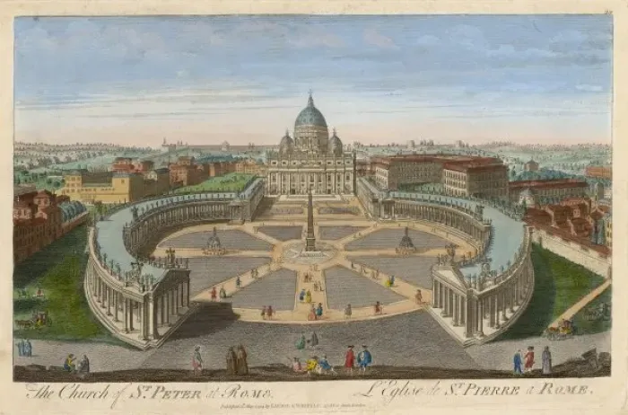 Framed Print : Rome Vatican St Peters Framed Print : Rome Vatican St Peters
