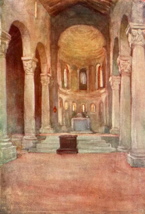 Framed Print : Romena Church, Italy - Interior Framed Print : Romena Church, Italy - Interior
