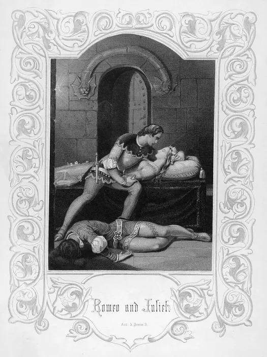 Framed Print : ROMEO & JULIET / DEATH Framed Print : ROMEO & JULIET / DEATH