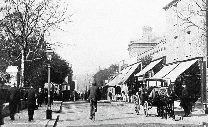 Framed Print : Romford South Street early 1900s Framed Print : Romford South Street early 1900s
