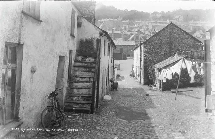Framed Print : Romney's Lodging in Kendal Framed Print : Romney's Lodging in Kendal