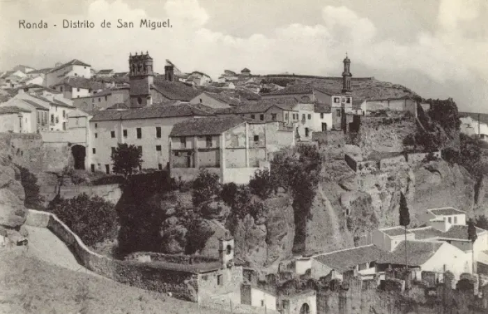 Framed Print : Ronda, Spain - San Miguel District Framed Print : Ronda, Spain - San Miguel District