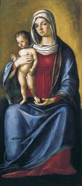 RONDINELLE, Nicol򠨱450-1510). Virgin and Child