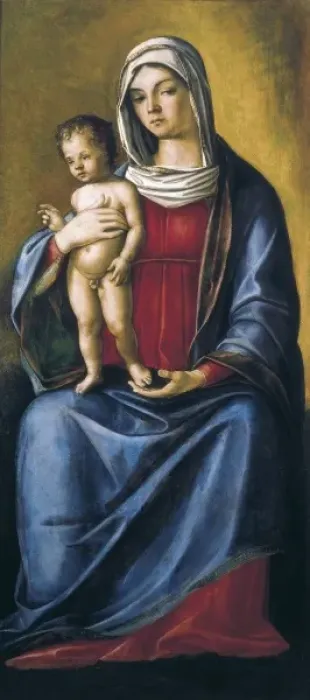 Framed Print : RONDINELLE, Nicol450-1510). Virgin and Child Framed Print : RONDINELLE, Nicol450-1510). Virgin and Child