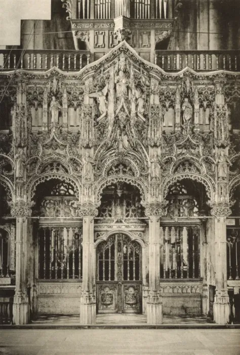 Framed Print : Rood screen in parish church, Dixmude (Diksmuide), Belgium Framed Print : Rood screen in parish church, Dixmude (Diksmuide), Belgium