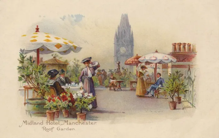 Framed Print : The Roof Garden Framed Print : The Roof Garden
