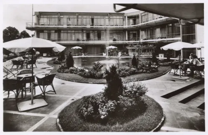 Framed Print : Roof garden, Grand Hotel Gooiland, Hilversum, Netherlands Framed Print : Roof garden, Grand Hotel Gooiland, Hilversum, Netherlands