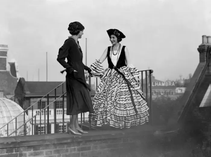 Framed Print : Rooftop Crinoline Framed Print : Rooftop Crinoline