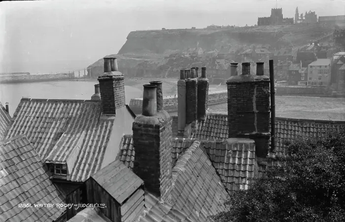 Framed Print : Rooftops of Whitby Framed Print : Rooftops of Whitby