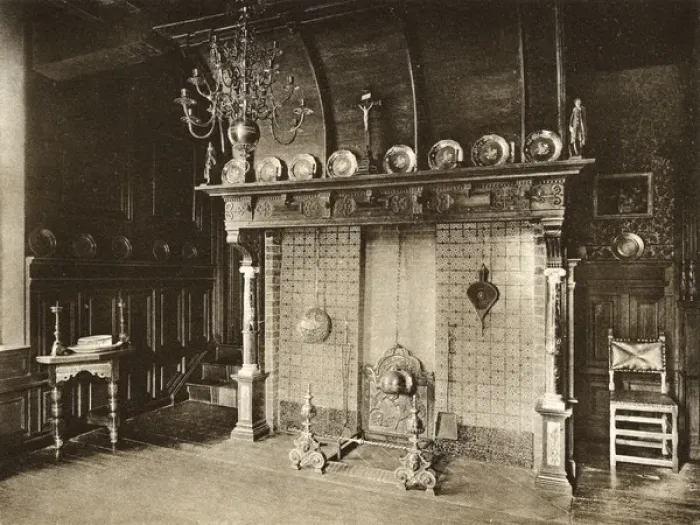 Framed Print : Room in Beauvoorde Castle, Wulveringhem, Belgium Framed Print : Room in Beauvoorde Castle, Wulveringhem, Belgium