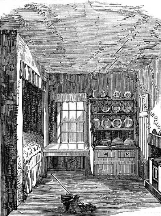 Framed Print : The room in which Dr. Livingstone was born Framed Print : The room in which Dr. Livingstone was born