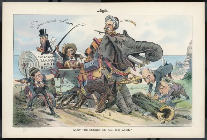Framed Print : ROOSEVELT & RAILROAD BILL ROOSEVELT & RAILROAD BILL Framed Print : ROOSEVELT & RAILROAD BILL ROOSEVELT & RAILROAD BILL