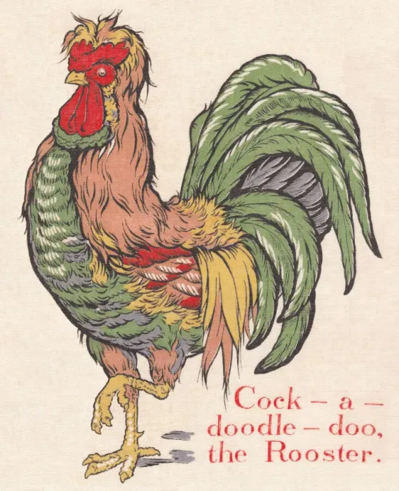 Framed Print : Rooster. An image depicting a rooster. Artist: Edith Berkeley Framed Print : Rooster. An image depicting a rooster. Artist: Edith Berkeley