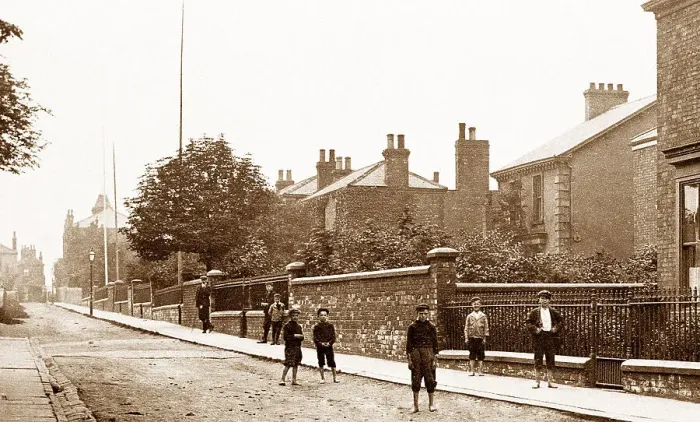 Framed Print : The Rope Walk, Knottingley Framed Print : The Rope Walk, Knottingley