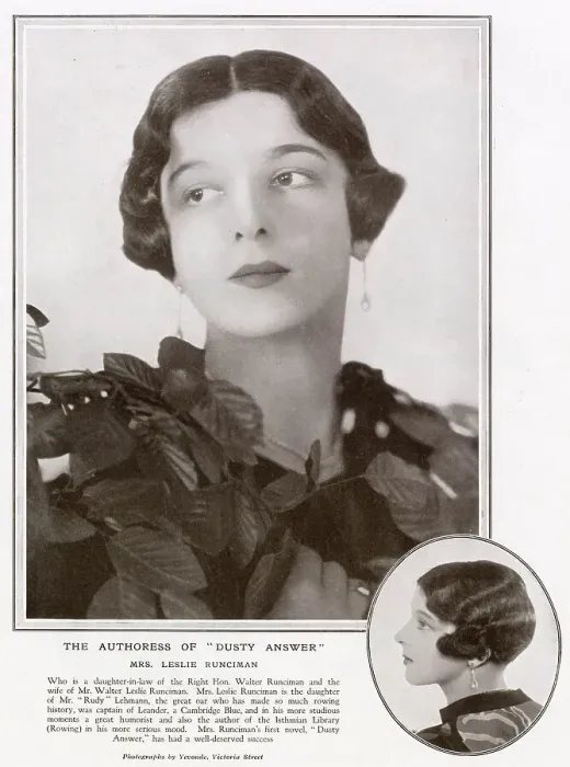 Framed Print : Rosamond Nina Lehmann CBE (1901 - 1990), English novelist and translator, photographed by Madame Yevonde at the time her first novel, Dusty Answer had been published by Chatto & Windus. In typical Tatler style, she is referred to as Mrs Framed Print : Rosamond Nina Lehmann CBE (1901 - 1990), English novelist and translator, photographed by Madame Yevonde at the time her first novel, Dusty Answer had been published by Chatto & Windus. In typical Tatler style, she is referred to as Mrs