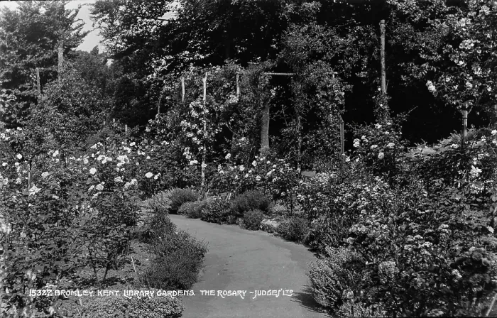 Framed Print : The Rosary at Bromley Library Gardens Framed Print : The Rosary at Bromley Library Gardens