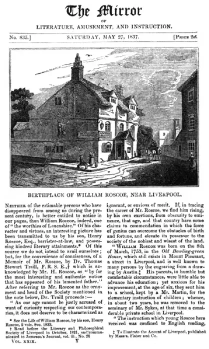 Framed Print : Roscoes Birthplace Framed Print : Roscoes Birthplace