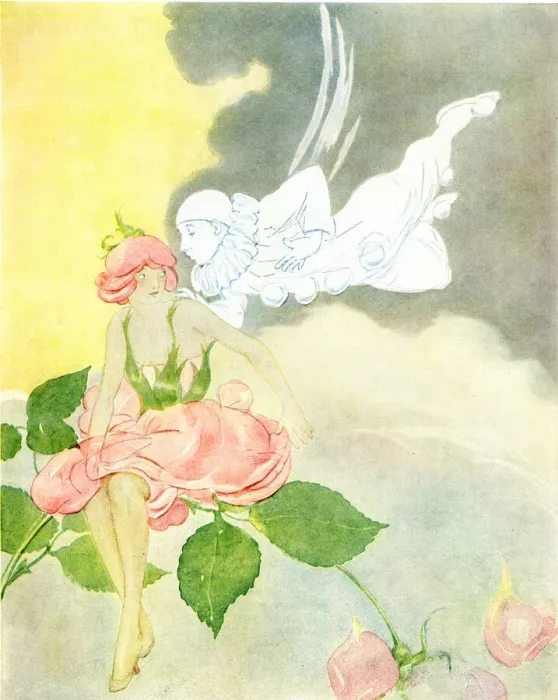 Framed Print : The Rose and the Snowflake by Oliver Herford Framed Print : The Rose and the Snowflake by Oliver Herford