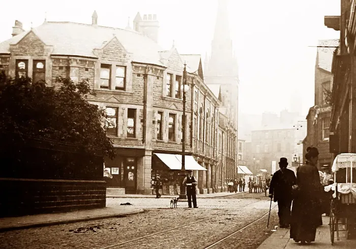 Framed Print : Rosemary Lane, Lancaster, early 1900s Framed Print : Rosemary Lane, Lancaster, early 1900s