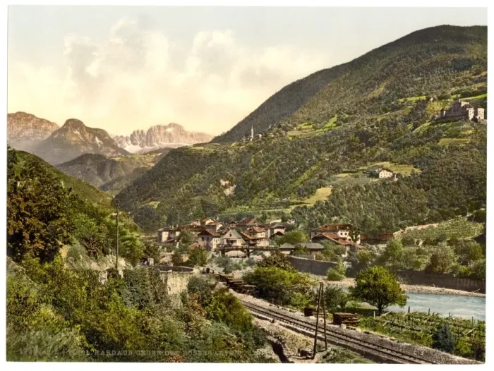 Framed Print : Rosengarten, general view, Tyrol, Austro-Hungary Framed Print : Rosengarten, general view, Tyrol, Austro-Hungary