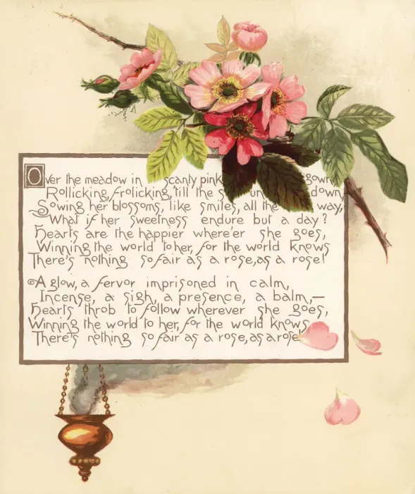 Framed Print : Roses, Rosa canina, with incense censer Framed Print : Roses, Rosa canina, with incense censer