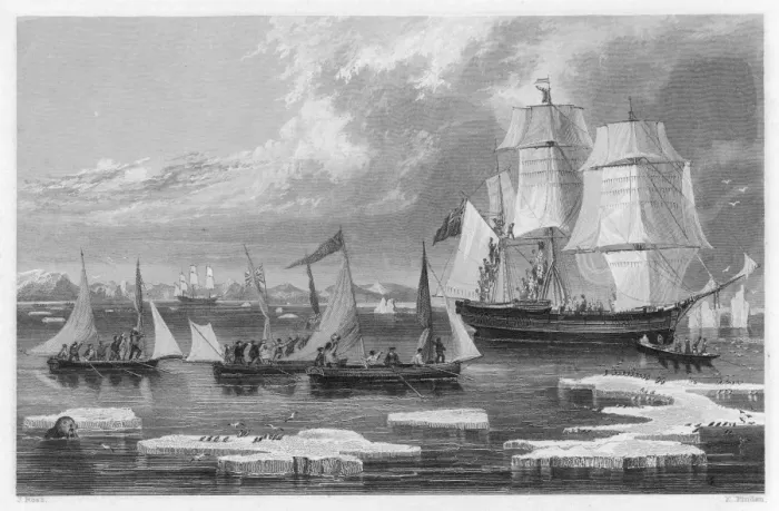 Framed Print : Ross in Arctic Boats Framed Print : Ross in Arctic Boats