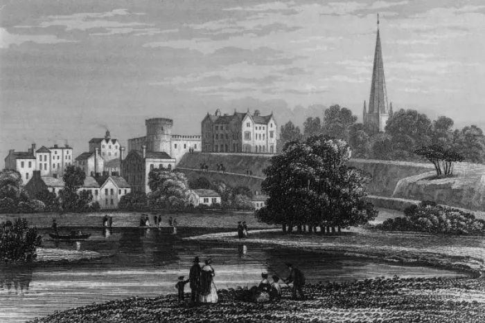 Framed Print : Ross-on-Wye, Herefordshire Framed Print : Ross-on-Wye, Herefordshire