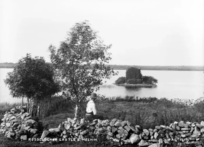 Framed Print : Rossclogher Castle, Lough Melvin Framed Print : Rossclogher Castle, Lough Melvin