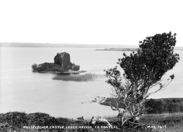 Framed Print : Rossclogher Castle, Lough Melvin, Co. Donegal Framed Print : Rossclogher Castle, Lough Melvin, Co. Donegal