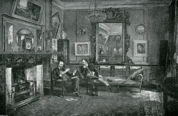 Framed Print : Rossetti / Dining Room Framed Print : Rossetti / Dining Room