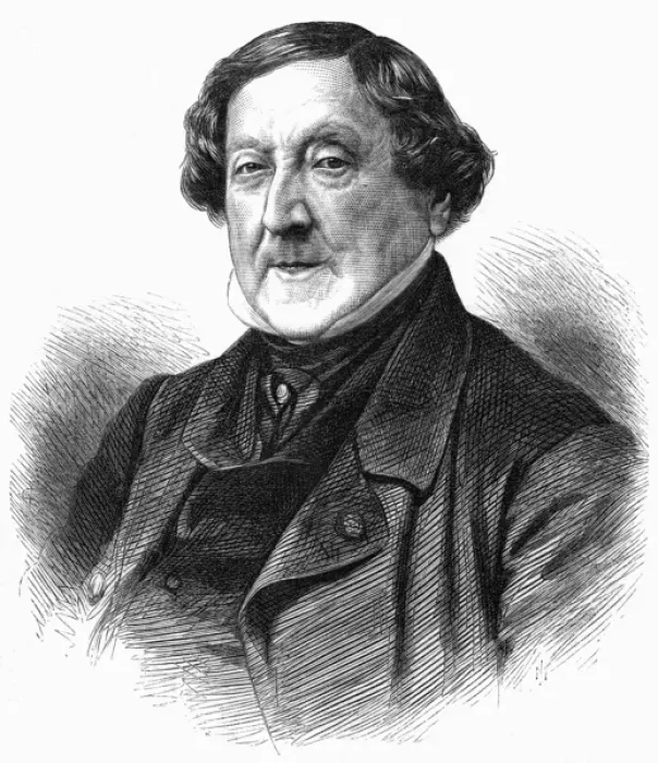 Framed Print : ROSSINI 1868 Framed Print : ROSSINI 1868