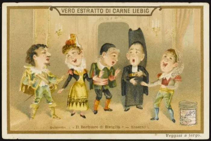 Framed Print : Rossini / Barbiere / Quartet Framed Print : Rossini / Barbiere / Quartet