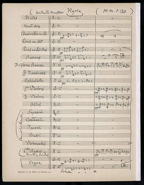 Rossini / Kyrie / Orch Score